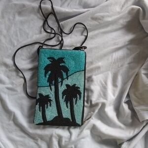 Bamboo crossbody purse